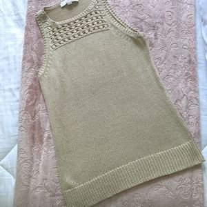 Loft Knit Sweater Tunic Tank